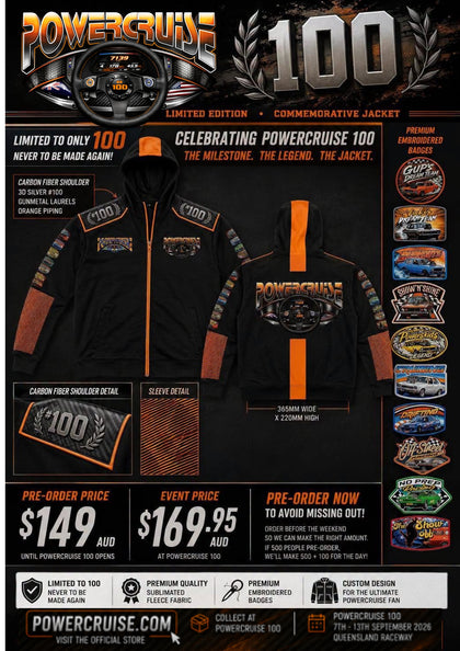 PRE-ORDER Collectable Powercruise #100 Jacket